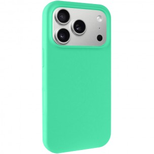 Чохол Silk Full Protective (AA) NO LOGO для Apple iPhone 17 Pro (6.3") Зелений / Spearmint