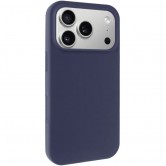 Чехол для iPhone 18 Pro / iPhone 17 Pro Silk Full Protective (AA) NO LOGO, Темно-синій / Midnight blue Чехол для iPhone 18 Pro / iPhone 17 Pro Silk Full Protective (AA) NO LOGO, Темно-синій / Midnight blue