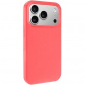 Чехол-накладка для iPhone 18 Pro Max / 17 Pro Max Epik Silk Full Protective (AA) No Logo, Силикон, Арбузный / Watermelon Red Чехол-накладка для iPhone 18 Pro Max / 17 Pro Max Epik Silk Full Protective (AA) No Logo, Силикон, Арбузный / Watermelon Red