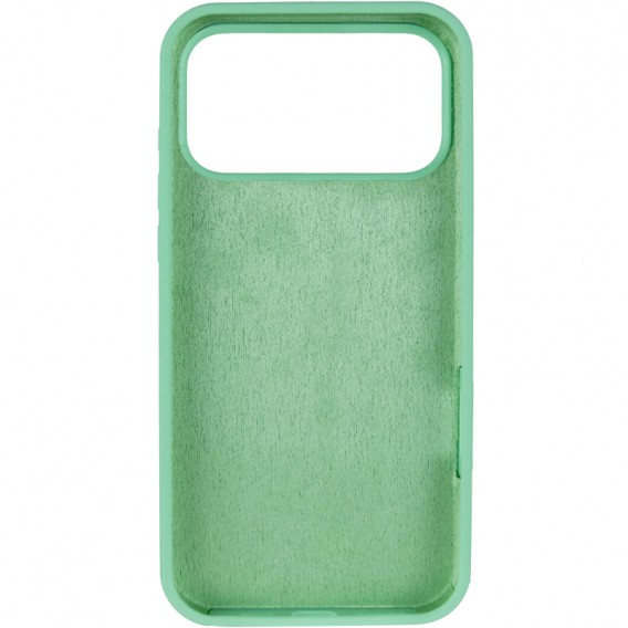 Чохол Silk Full Protective (AA) NO LOGO для Apple iPhone 17 Pro Max (6.9") Зелений / Pistachio