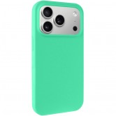Чехол-накладка для iPhone 18 Pro Max / 17 Pro Max Epik Silk Full Protective (AA) No Logo, Силикон, Зеленый / Spearmint