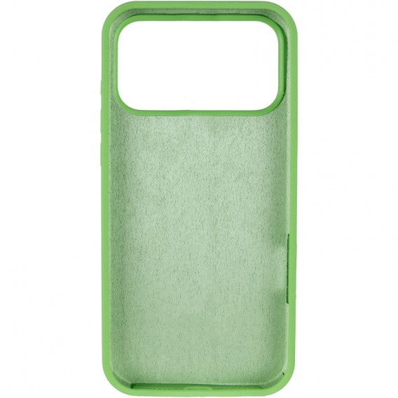 Чохол Silk Full Protective (AA) NO LOGO для Apple iPhone 17 Pro Max (6.9") М'ятний / Mint Чохол Silk Full Protective (AA) NO LOGO для Apple iPhone 17 Pro Max (6.9") М'ятний / Mint