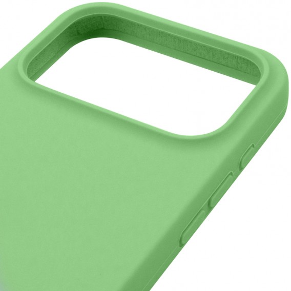 Чохол Silk Full Protective (AA) NO LOGO для Apple iPhone 17 Pro Max (6.9") М'ятний / Mint Чохол Silk Full Protective (AA) NO LOGO для Apple iPhone 17 Pro Max (6.9") М'ятний / Mint