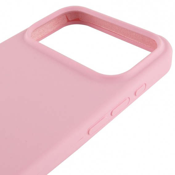 Чохол Silk Full Protective (AA) NO LOGO для Apple iPhone 17 Pro Max (6.9") Рожевий / Light pink Чохол Silk Full Protective (AA) NO LOGO для Apple iPhone 17 Pro Max (6.9") Рожевий / Light pink