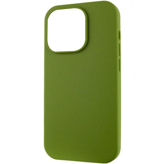 Чохол Silk Full Protective (AA) NO LOGO для Apple iPhone 16 Plus (6.7") Зелений / Dark Olive Чохол Silk Full Protective (AA) NO LOGO для Apple iPhone 16 Plus (6.7") Зелений / Dark Olive