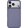 Чехол-накладка для iPhone 18 Pro Max / 17 Pro Max Epik Metal Buttons, TPU + поликарбонат, Синий / Navy Blue