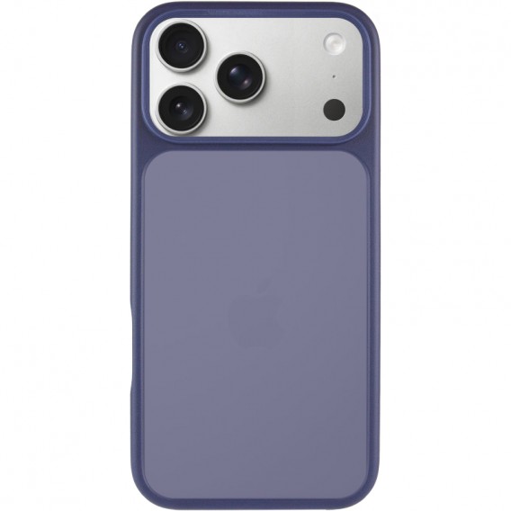 Чехол-накладка для iPhone 18 Pro Max / 17 Pro Max Epik Metal Buttons, TPU + поликарбонат, Синий / Navy Blue