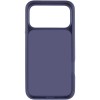 Чехол-накладка для iPhone 18 Pro Max / 17 Pro Max Epik Metal Buttons, TPU + поликарбонат, Синий / Navy Blue