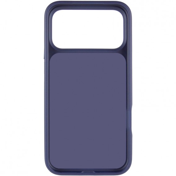 Чехол-накладка для iPhone 18 Pro Max / 17 Pro Max Epik Metal Buttons, TPU + поликарбонат, Синий / Navy Blue
