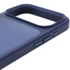Чехол-накладка для iPhone 18 Pro Max / 17 Pro Max Epik Metal Buttons, TPU + поликарбонат, Синий / Navy Blue