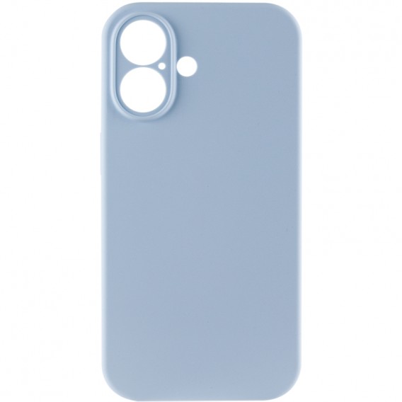 Чохол Silk Full Camera Protective (AA) NO LOGO для Apple iPhone 16 Plus (6.7") Блакитний / Sweet Blue