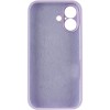 Чохол Silk Full Camera Protective (AA) NO LOGO для Apple iPhone 16 Plus (6.7") Бузковий / Lilac