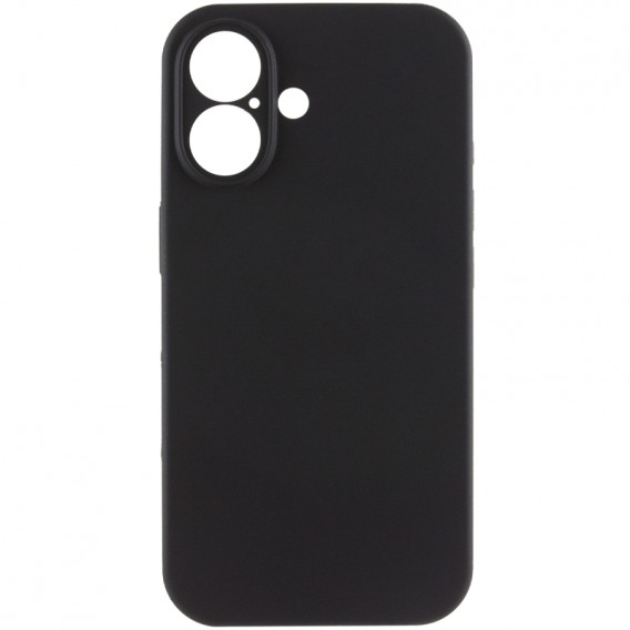 Чохол Silk Full Camera Protective (AA) NO LOGO для Apple iPhone 16 Plus (6.7") Чорний / Black Чохол Silk Full Camera Protective (AA) NO LOGO для Apple iPhone 16 Plus (6.7") Чорний / Black
