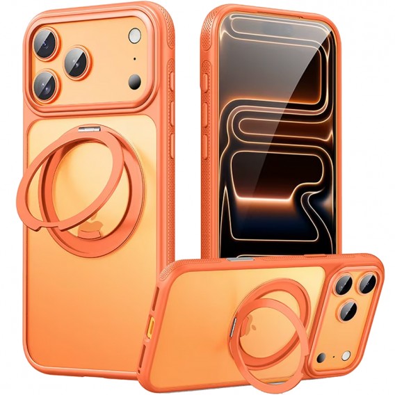 Чохол Ummi Stylish with MagSafe Ring для Apple iPhone 17 Pro Max / 18 Pro Max (6.9") Orange Чохол Ummi Stylish with MagSafe Ring для Apple iPhone 17 Pro Max / 18 Pro Max (6.9") Orange