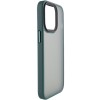 TPU+PC чохол Metal Buttons для Apple iPhone 13 Pro (6.1") Зелений / Dark Green