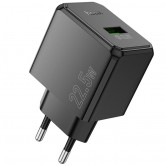 МЗП Hoco CS17A Wish QC3.0 22.5W (1USB-A) Black МЗП Hoco CS17A Wish QC3.0 22.5W (1USB-A) Black