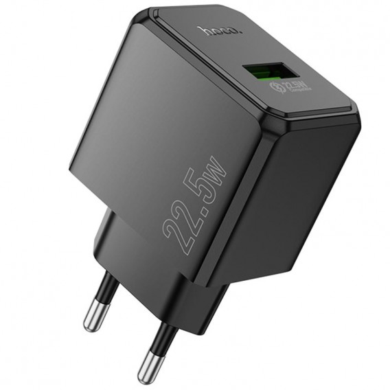 МЗП Hoco CS17A Wish QC3.0 22.5W (1USB-A) Black