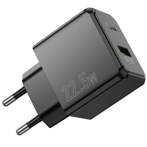 МЗП Hoco CS17A Wish QC3.0 22.5W (1USB-A) Black МЗП Hoco CS17A Wish QC3.0 22.5W (1USB-A) Black