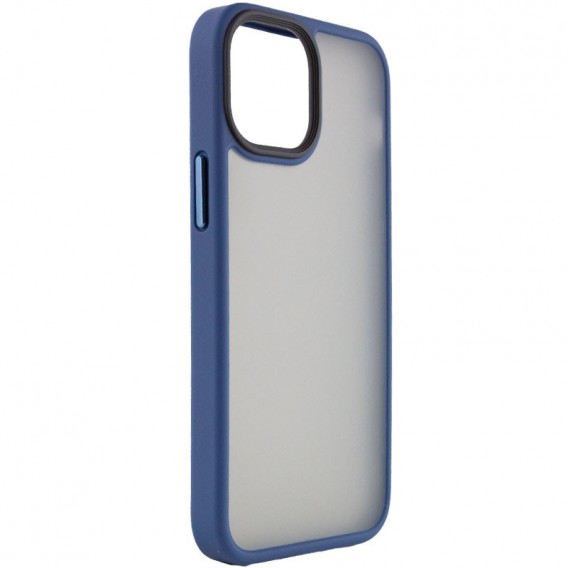 TPU+PC чохол Metal Buttons для Apple iPhone 13 (6.1") Синій / Navy Blue TPU+PC чохол Metal Buttons для Apple iPhone 13 (6.1") Синій / Navy Blue