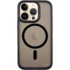 TPU+PC чохол Metal Buttons with MagSafe для Apple iPhone 16 Pro Max (6.9") Чорний / Black