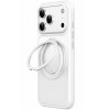 Чохол Ummi Stylish with MagSafe Ring для Apple iPhone 17 Pro / 18 Pro (6.3") White