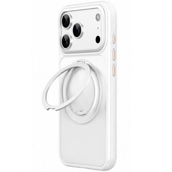 Чохол Ummi Stylish with MagSafe Ring для Apple iPhone 17 Pro / 18 Pro (6.3") White