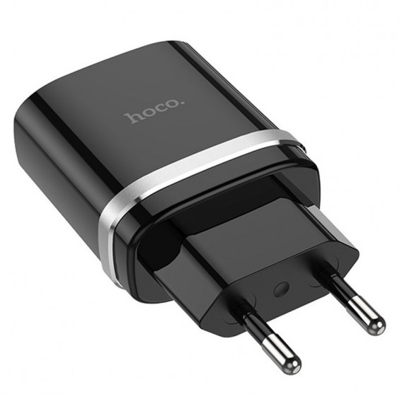МЗП Hoco C12Q Smart QC3.0 3A (1USB-A) Чорний