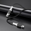 Дата кабель Borofone BX79 Silicone USB to Type-C 30W (1m) Чорний