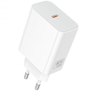 МЗП Borofone BA109A Star PD40W (1USB-C) White МЗП Borofone BA109A Star PD40W (1USB-C) White