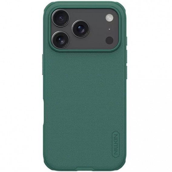 Чохол Nillkin Matte Pro для Apple iPhone 17 Pro (6.3") Зелений / Deep Green Чохол Nillkin Matte Pro для Apple iPhone 17 Pro (6.3") Зелений / Deep Green