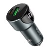 АЗП Hoco Z42 PD 20W + QC3.0 (1USB/3A) Сірий