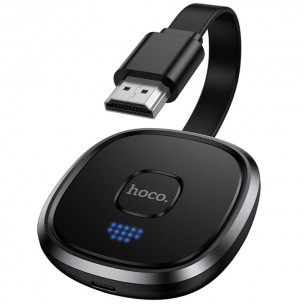 Адаптер Hoco UA45 HDMI Screen Mirroring Device (1080P) Black Адаптер Hoco UA45 HDMI Screen Mirroring Device (1080P) Black