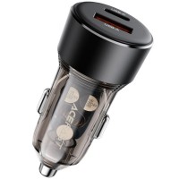 АЗП Acefast B12 PD30W+QC3.0 total 60W (1USB-A/1C) Black АЗП Acefast B12 PD30W+QC3.0 total 60W (1USB-A/1C) Black