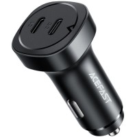 АЗП Acefast B2 PD36W+PD36W total 72W (2USB-C) Black АЗП Acefast B2 PD36W+PD36W total 72W (2USB-C) Black