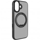 Чехол Ummi Stylish with MagSafe Ring для Apple iPhone 17 (6.3") Black Чехол Ummi Stylish with MagSafe Ring для Apple iPhone 17 (6.3") Black