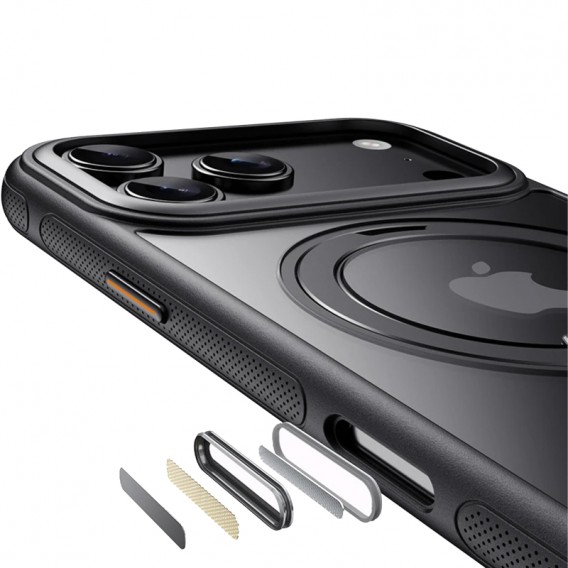 Чохол Ummi Stylish with MagSafe Ring для Apple iPhone 17 (6.3") Black