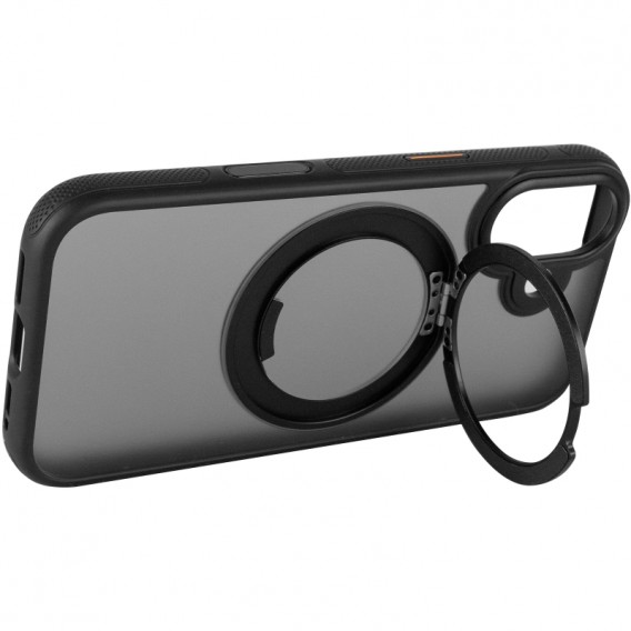 Чохол Ummi Stylish with MagSafe Ring для Apple iPhone 17 (6.3") Black Чохол Ummi Stylish with MagSafe Ring для Apple iPhone 17 (6.3") Black
