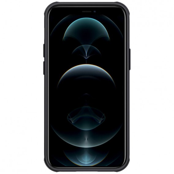 Карбонова накладка Nillkin CamShield Pro для Apple iPhone 13 / 14 (6.1") Black