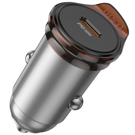 АЗП Hoco NZ16 Rigorous PD30W (1USB-C) Metal grey АЗП Hoco NZ16 Rigorous PD30W (1USB-C) Metal grey