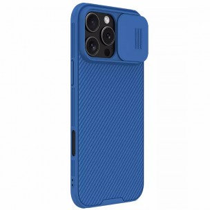 Карбонова накладка Nillkin CamShield Pro Magnetic для Apple iPhone 16 Pro Max (6.9") Blue