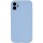 Чохол Silk Full Camera Protective (AA) NO LOGO для Apple iPhone 12 (6.1") Блакитний / Lilac Blue