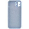 Чохол Silk Full Camera Protective (AA) NO LOGO для Apple iPhone 12 (6.1") Блакитний / Sweet Blue