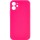 Чохол Silk Full Camera Protective (AA) NO LOGO для Apple iPhone 12 (6.1") Рожевий / Barbie pink