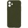 Чохол Silk Full Camera Protective (AA) NO LOGO для Apple iPhone 12 (6.1") Зелений / Dark Olive