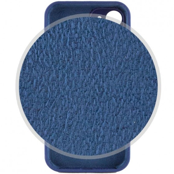 Чохол Silk Full Camera Protective (AA) NO LOGO для Apple iPhone 12 (6.1") Синій / Deep navy Чохол Silk Full Camera Protective (AA) NO LOGO для Apple iPhone 12 (6.1") Синій / Deep navy