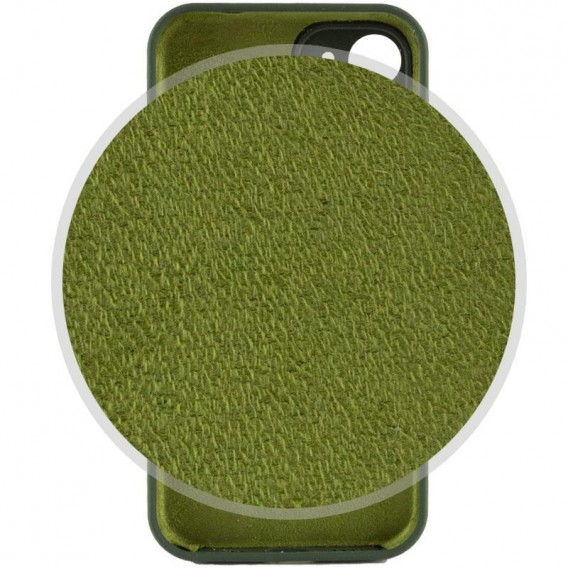 Чохол Silk Full Camera Protective (AA) NO LOGO для Apple iPhone 12 (6.1") Зелений / Cyprus Green Чохол Silk Full Camera Protective (AA) NO LOGO для Apple iPhone 12 (6.1") Зелений / Cyprus Green