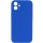 Чохол Silk Full Camera Protective (AA) NO LOGO для Apple iPhone 12 (6.1") Синій / Capri Blue