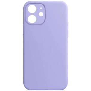 Чохол Silk Full Camera Protective (AA) NO LOGO для Apple iPhone 12 (6.1") Бузковий / Lilac Чохол Silk Full Camera Protective (AA) NO LOGO для Apple iPhone 12 (6.1") Бузковий / Lilac