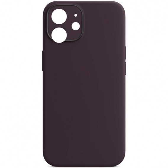 Чохол Silk Full Camera Protective (AA) NO LOGO для Apple iPhone 12 (6.1") Фіолетовий / Elderberry