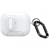 Ударостійкий футляр для Samsung Galaxy Buds 3 / 3 Pro Dux Ducis Armor Series, TPU+PC, Білий Ударостійкий футляр для Samsung Galaxy Buds 3 / 3 Pro Dux Ducis Armor Series, TPU+PC, Білий